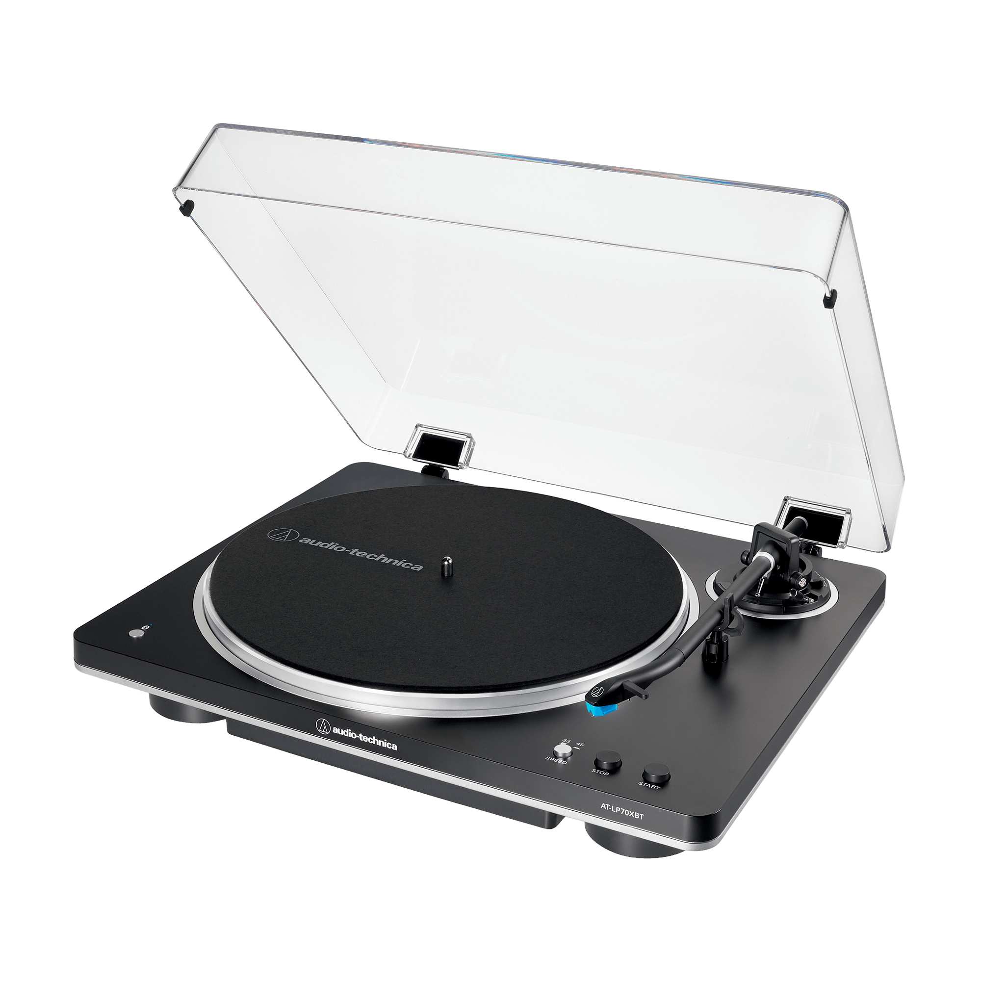 Виниловый проигрыватель Audio-Technica AT-LP70XBT, черный/серебристый_element_detail_photo