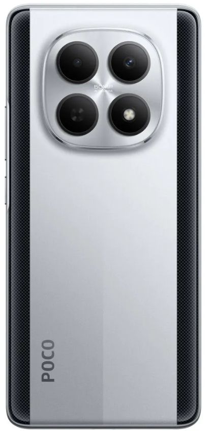 Смартфон Poco M8 8/256 ГБ, серебристый Фото 2