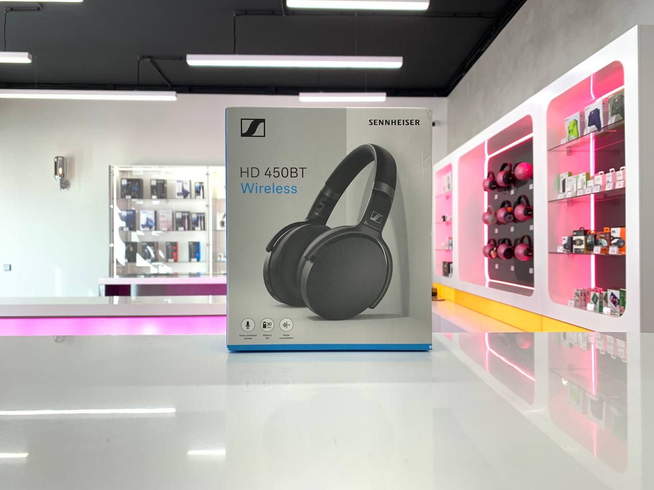 Sennheiser HD 450BT, черный Фото 1