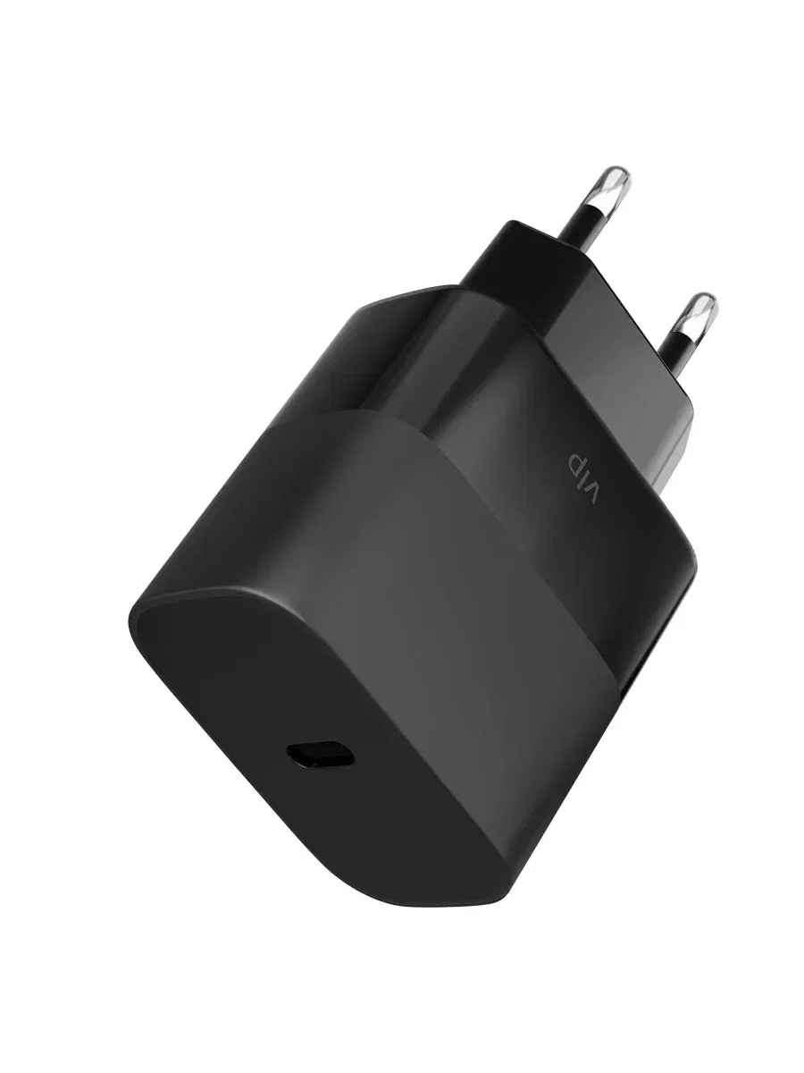 Сетевое ЗУ VLP GAN USB-C, PD, PPS, 45 Вт, черный Фото 0