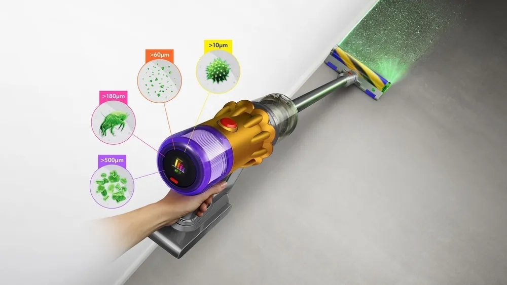 Вертикальный пылесос Dyson V12 Detect Slim Fluffy (SV46) 448850 Фото 1