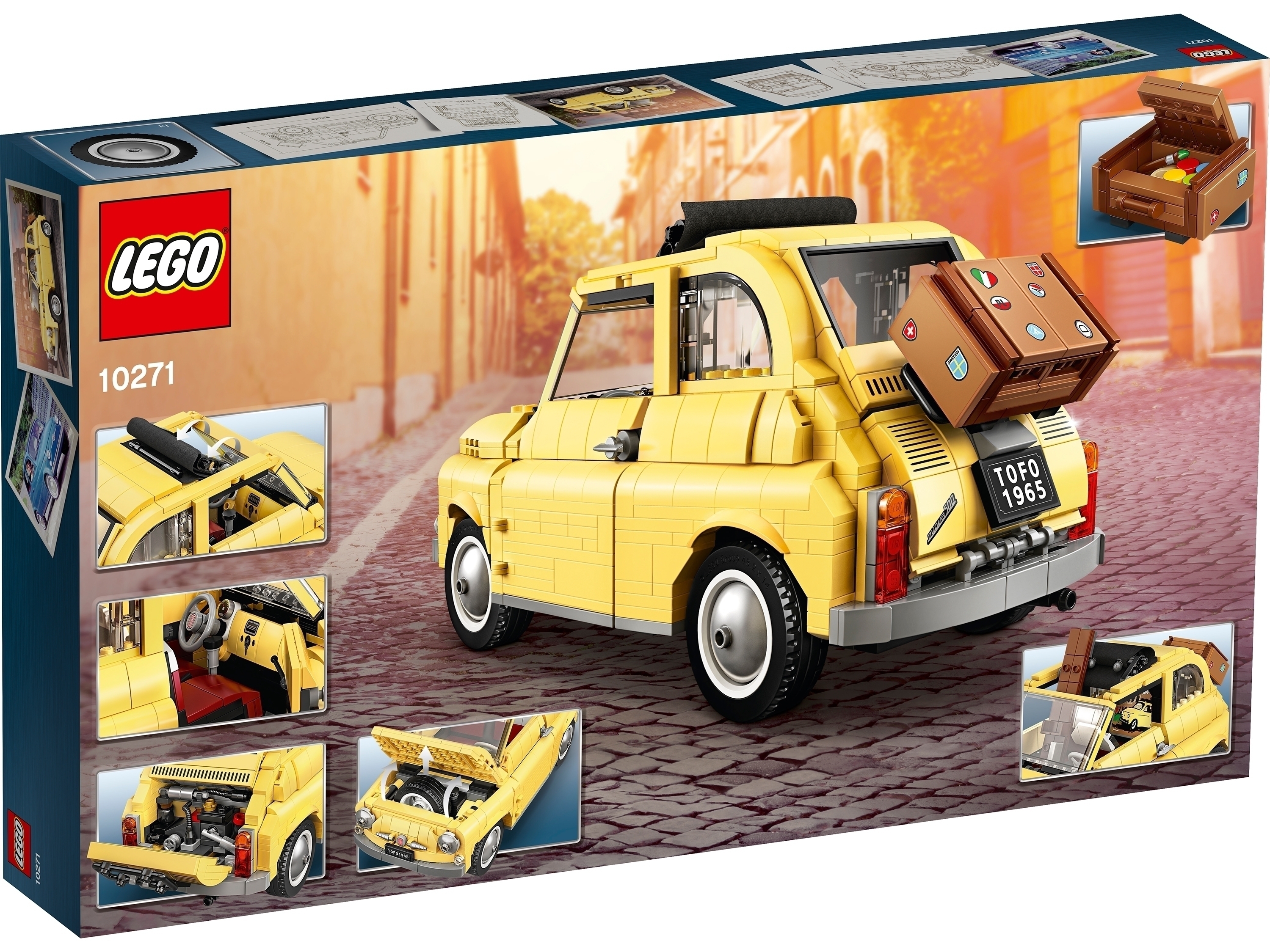 Конструктор LEGO Creator 10271 Fiat 500 Фото 10