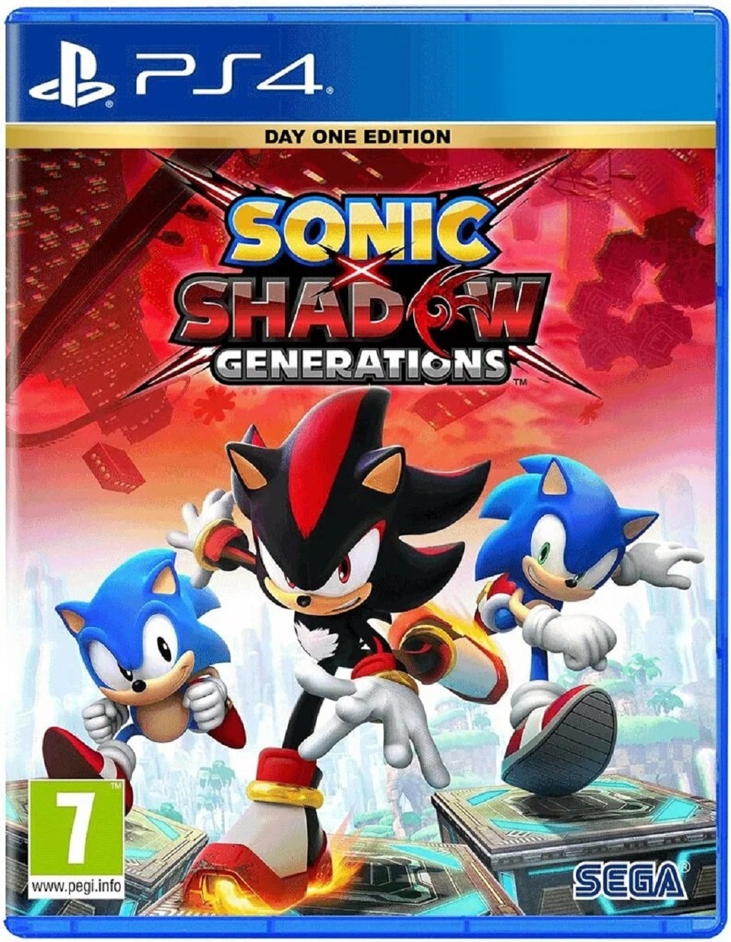 Игра Sonic x Shadow Generations: Day One Edition для PS4 Фото 0