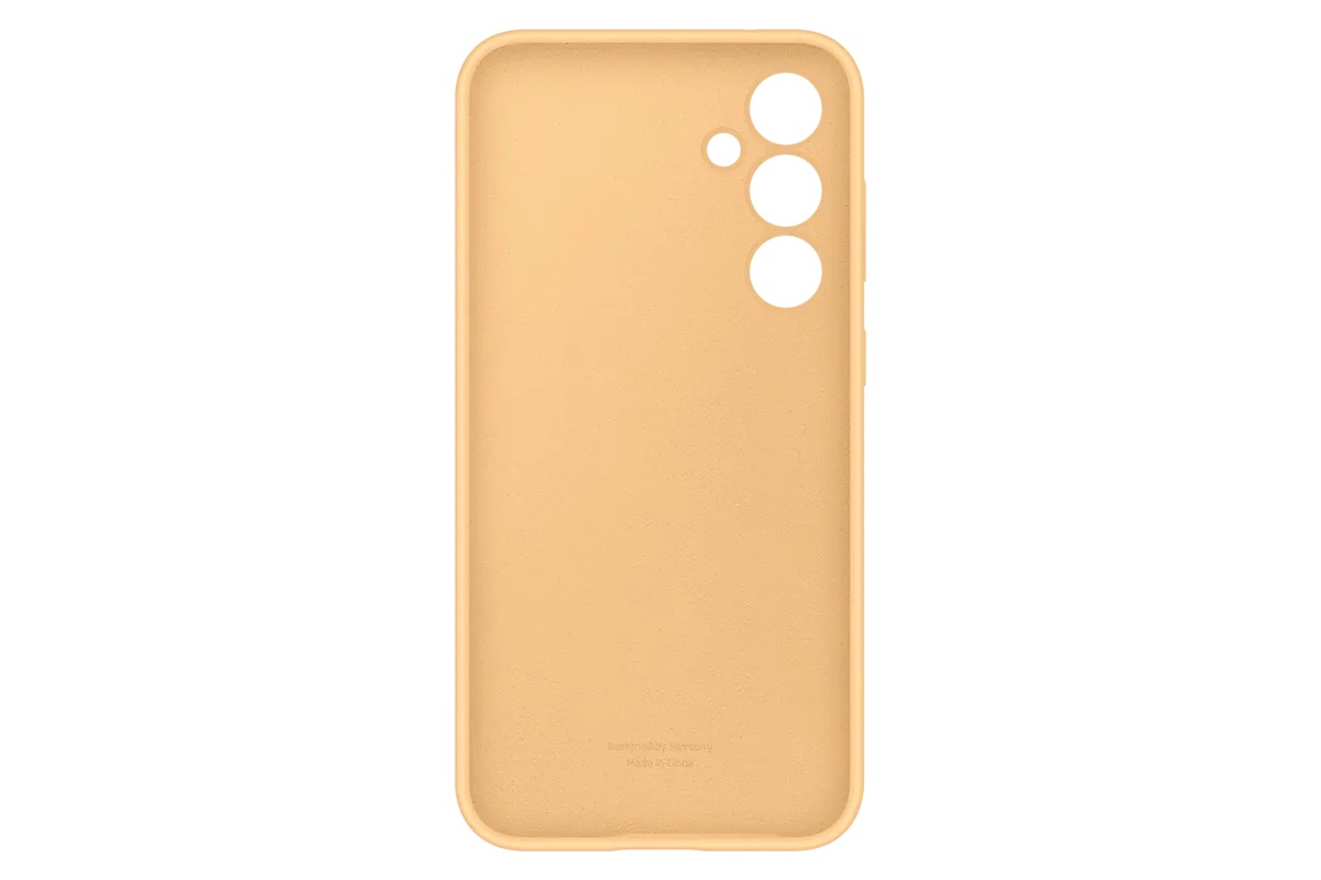 Чехол-накладка Samsung Silicone Case S23 FE, абрикосовый (EF-PS711TOEGRU) Фото 2