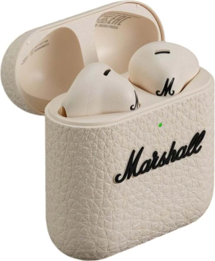 Беспроводные наушники Marshall Minor 4, сream (кремовый) Фото 0