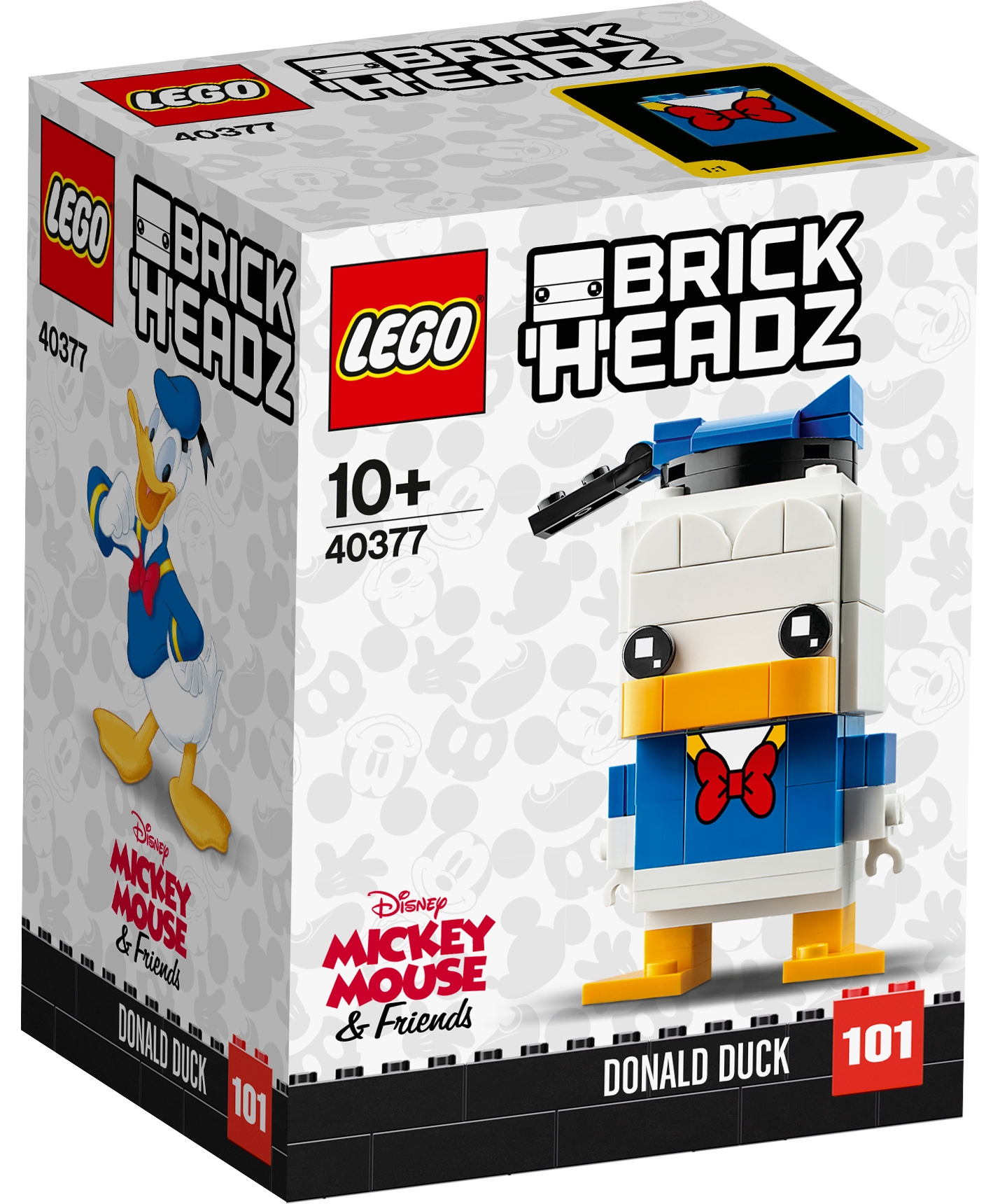 Конструктор LEGO BrickHeadz 40377 Сувенирный набор Дональд Дак Фото 0