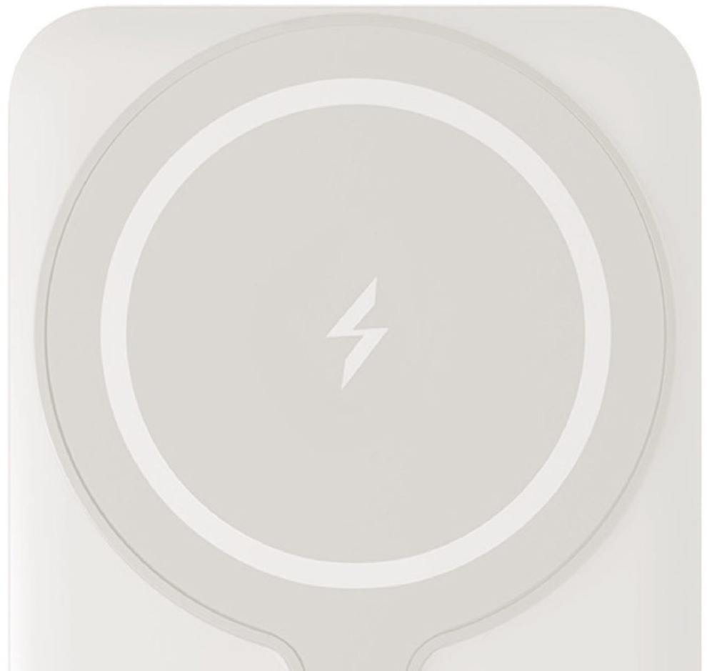 Внешний аккумулятор VLP Magsafe 5000 mAh, белый (1041001) Фото 3