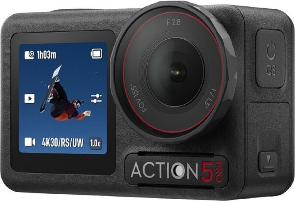 Экшн-камера DJI Osmo Action 5 Pro Standart Combo, черный Фото 1