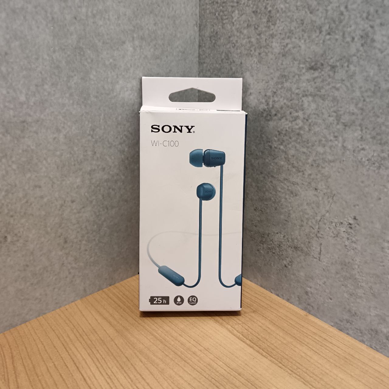 Беспроводные наушники Sony WI-C100, синий Фото 1