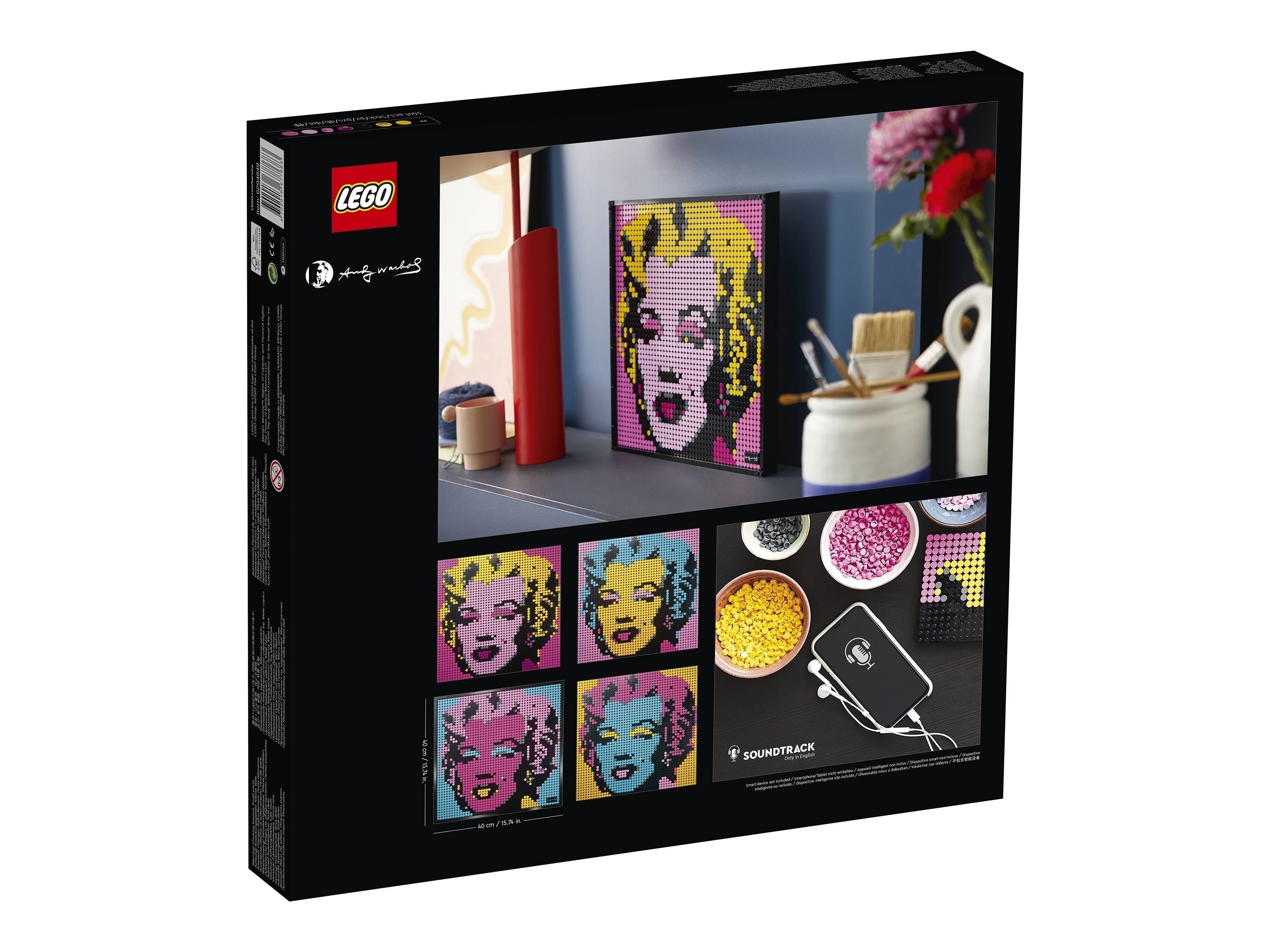 Конструктор LEGO ART 31197 Мэрилин Монро Энди Уорхола Фото 7