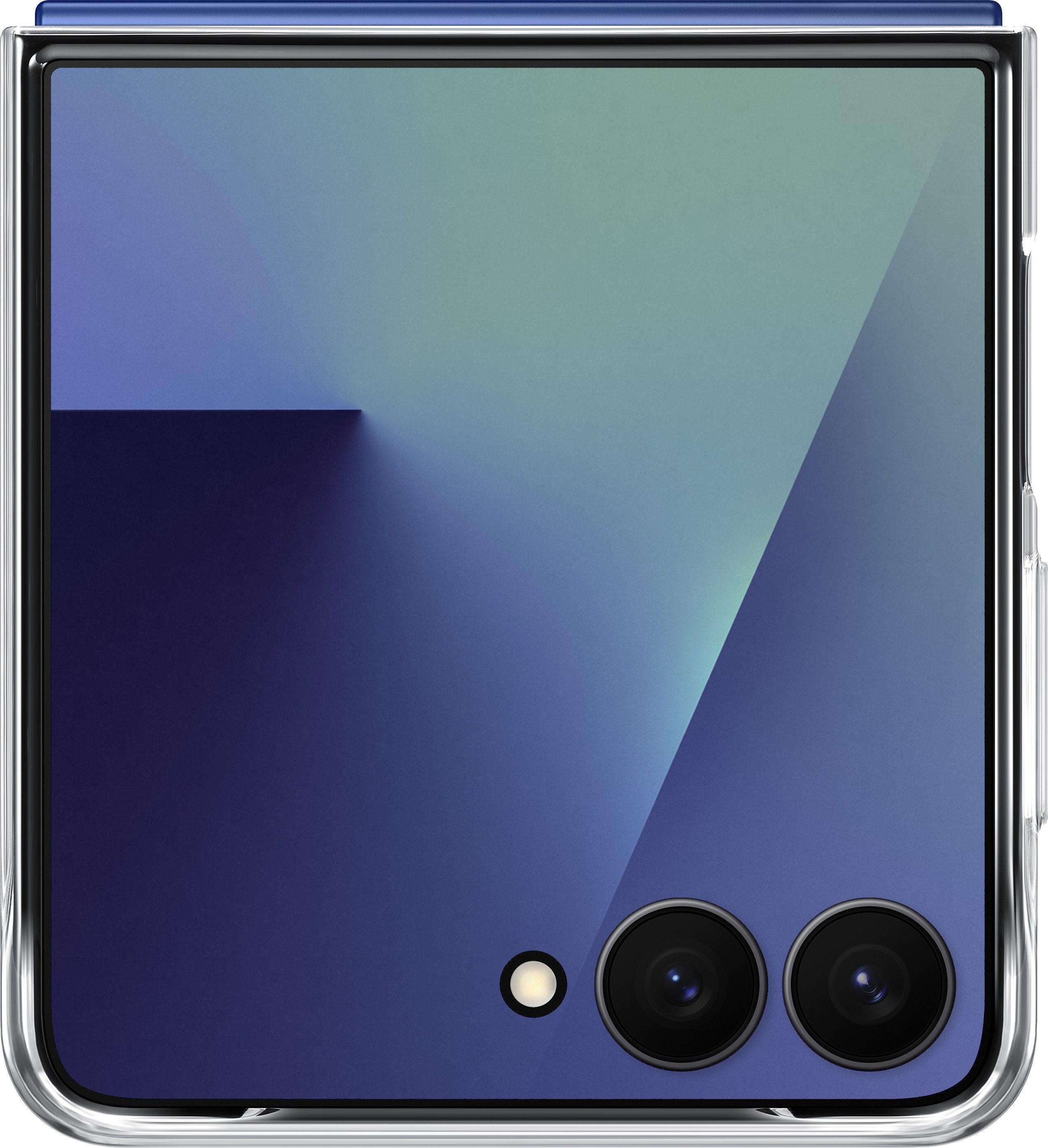 Чехол Samsung Clear Case для Galaxy Z Flip7, прозрачный (EF-AF766CTEGRU) Фото 3