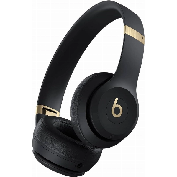 Беспроводные наушники Beats Solo 4 Black & Gold Фото 0