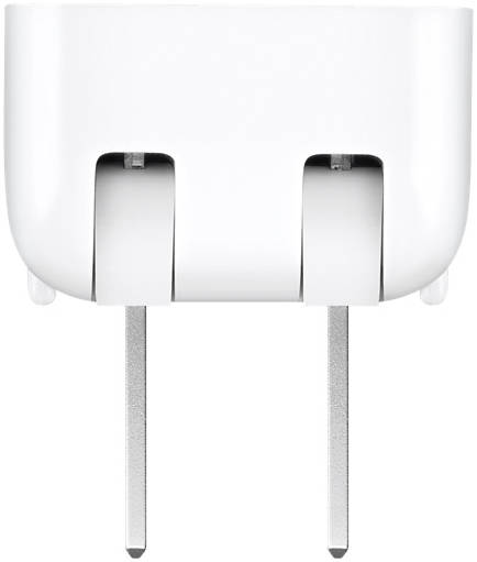 Сетевое зарядное устройство Apple World Travel Kit, белый (MD837) Фото 2