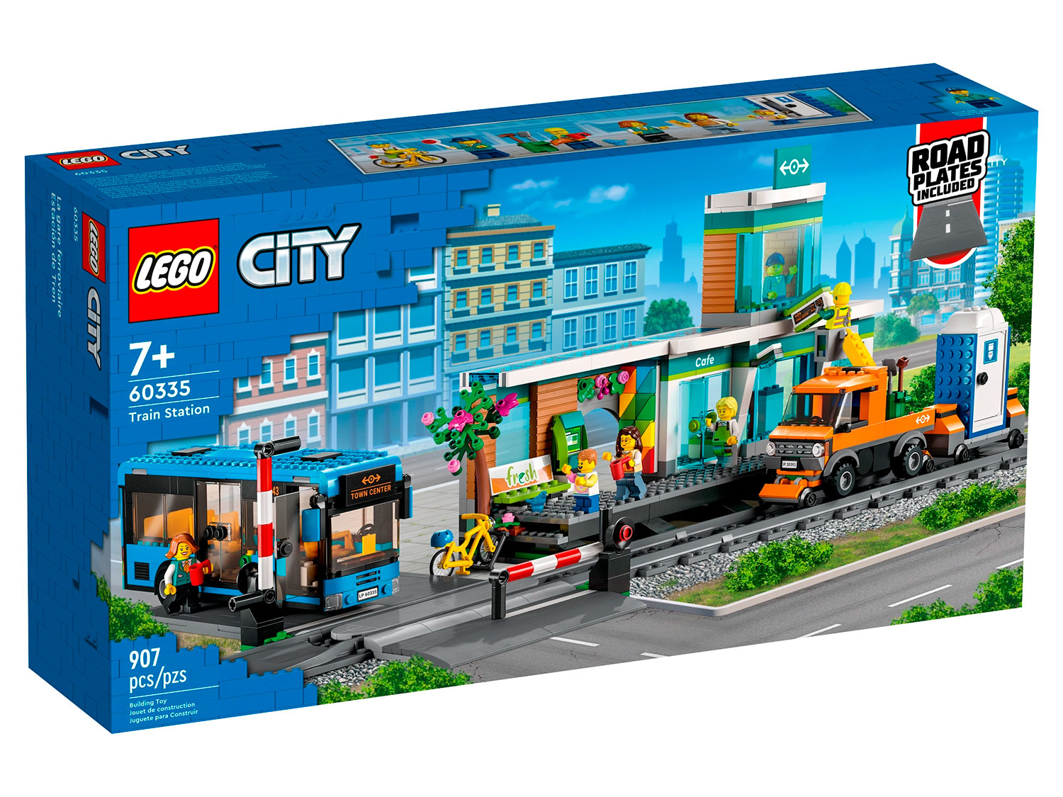 Конструктор LEGO City 60335 Железнодорожная станция Фото 0
