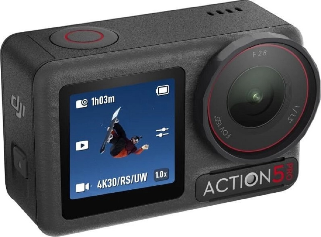 Экшн-камера DJI Osmo Action 5 Pro Adventure Combo, черный Фото 1