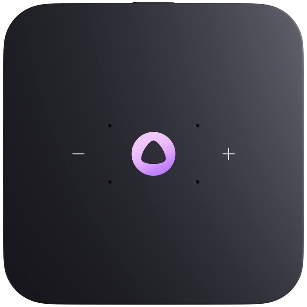 Умная колонка Яндекс Станция Миди, черный Фото 3