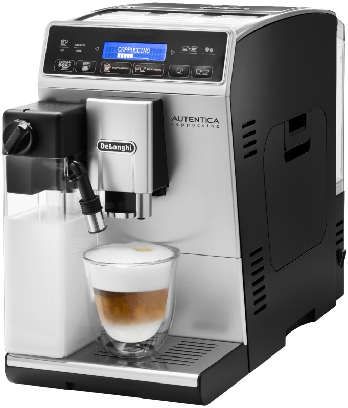 Кофемашина Delonghi Autentica Cappuccino ETAM 29.660.SB, серебристый/черный Фото 1
