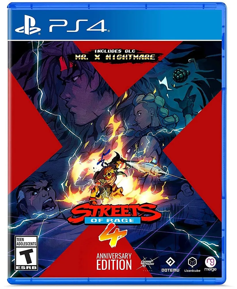 Игра Streets of Rage 4 - Anniversary Edition для PS4 Фото 0