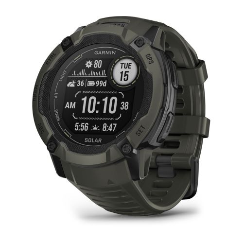 Смарт-часы Garmin Instinct 2X Solar, темно-зеленый (010-02805-05) Фото 0