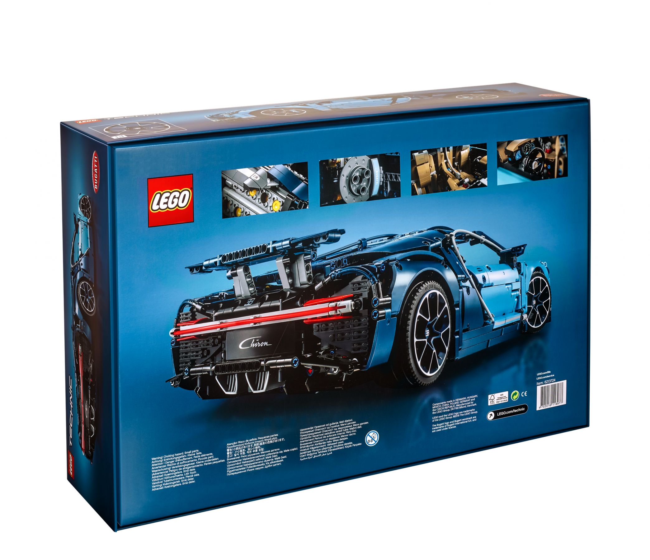 Конструктор LEGO Technic 42083 Бугатти Широн Фото 2