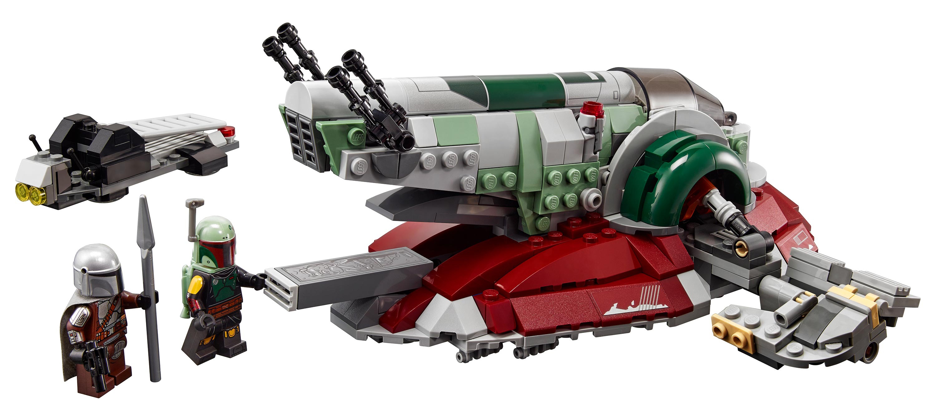 Конструктор LEGO 75312 Star Wars Звездолет Бобы Фетта Фото 1