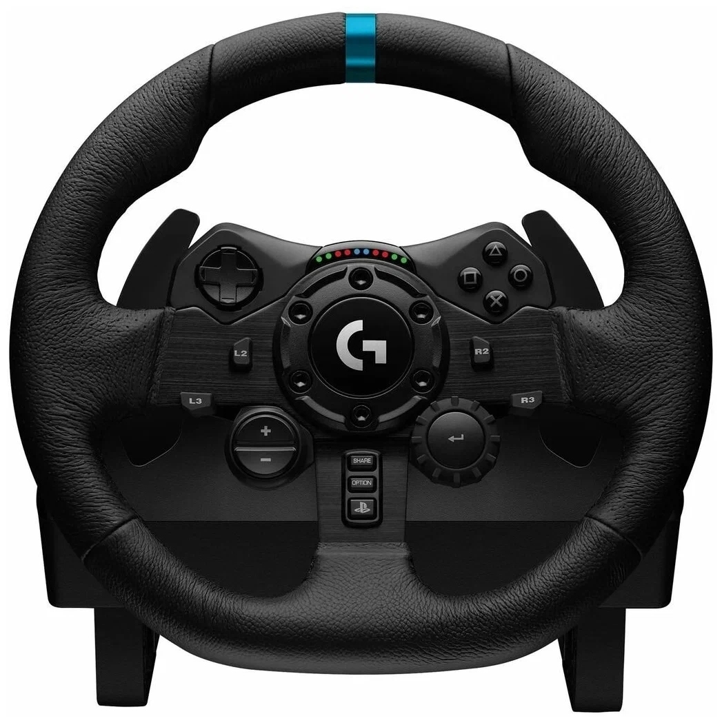 Руль Logitech G923, черный Фото 0