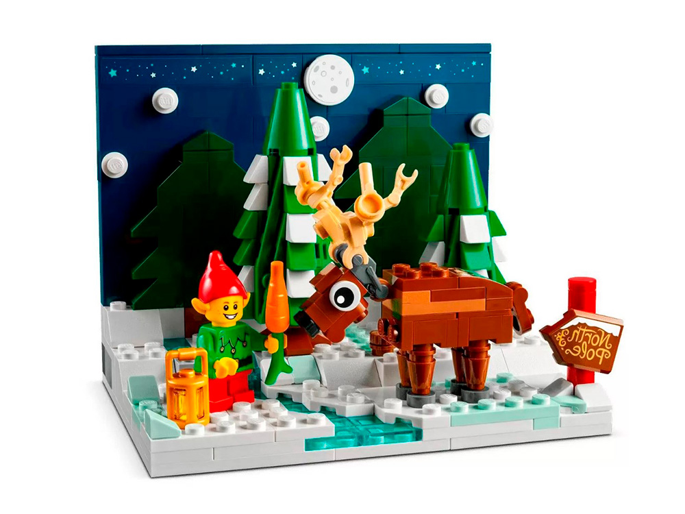 Конструктор LEGO 40484 Перед домом Деда Мороза Фото 0