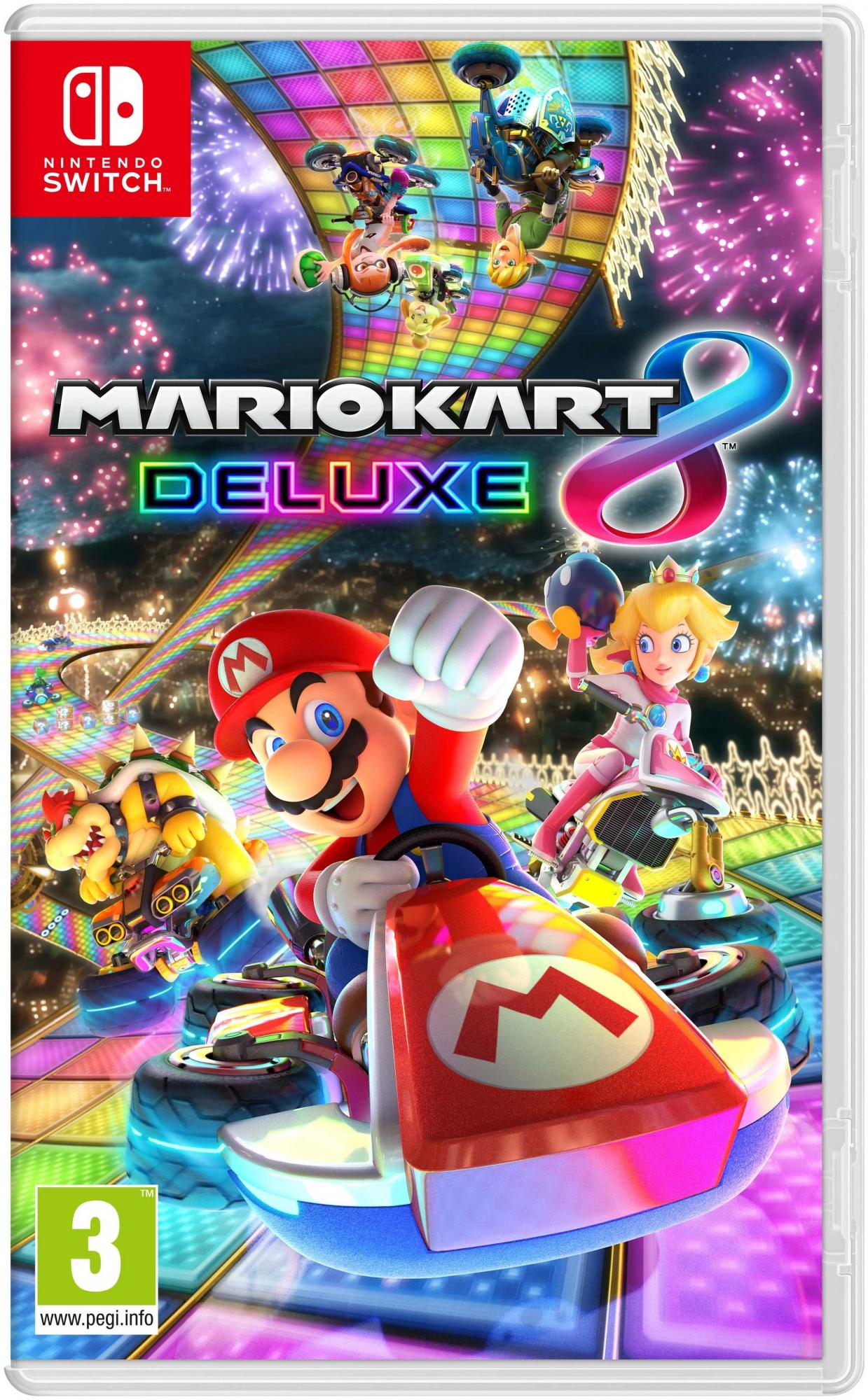 Игра Mario Kart 8 Deluxe Edition для Nintendo Switch, картридж Фото 0