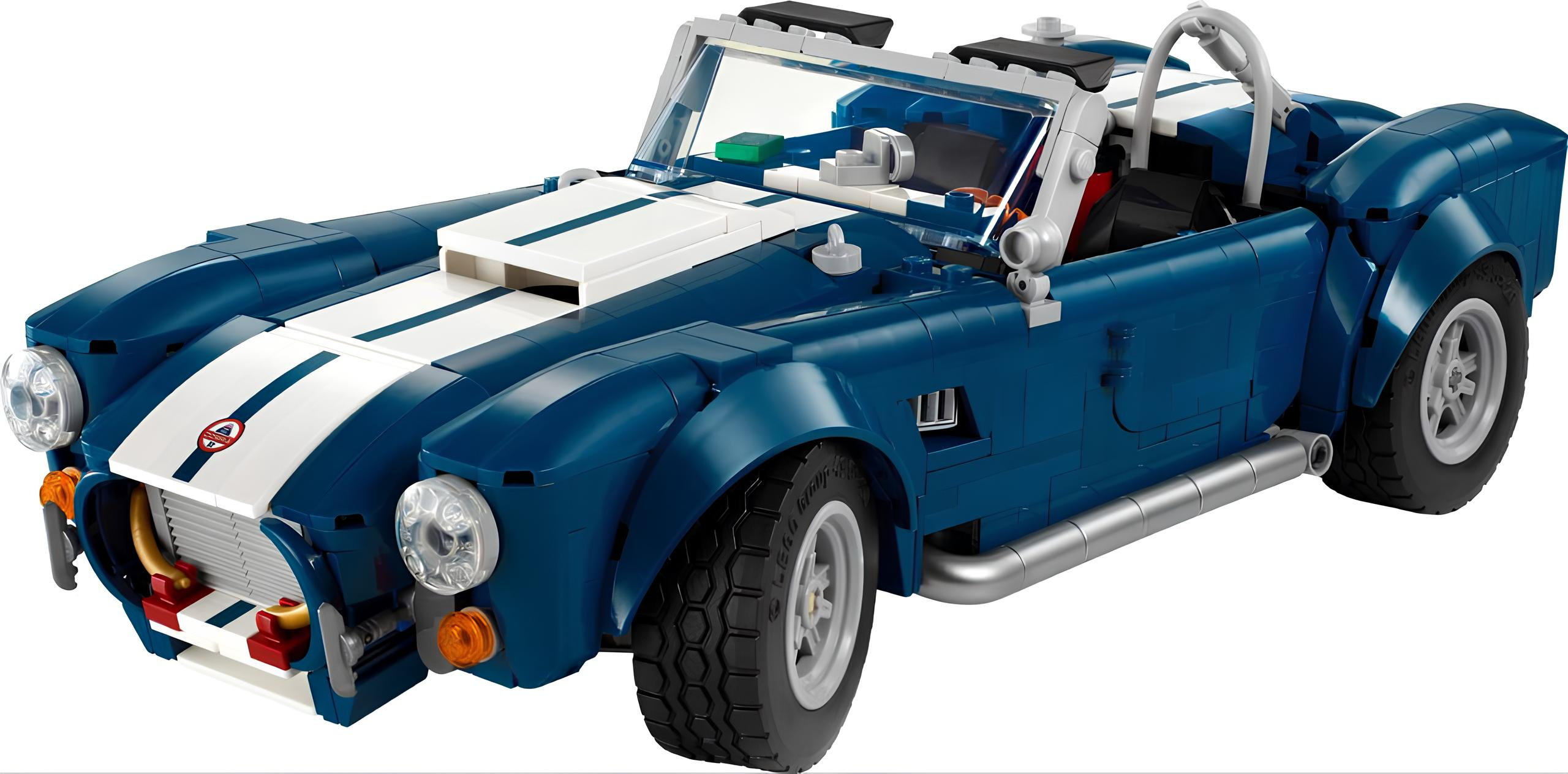 Конструктор LEGO Icons 10357 Shelby Cobra 427 S/C Фото 3