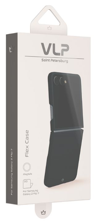 Чехол VLP Flex с MagSafe для Samsung Flip7, черный (10514015) Фото 3