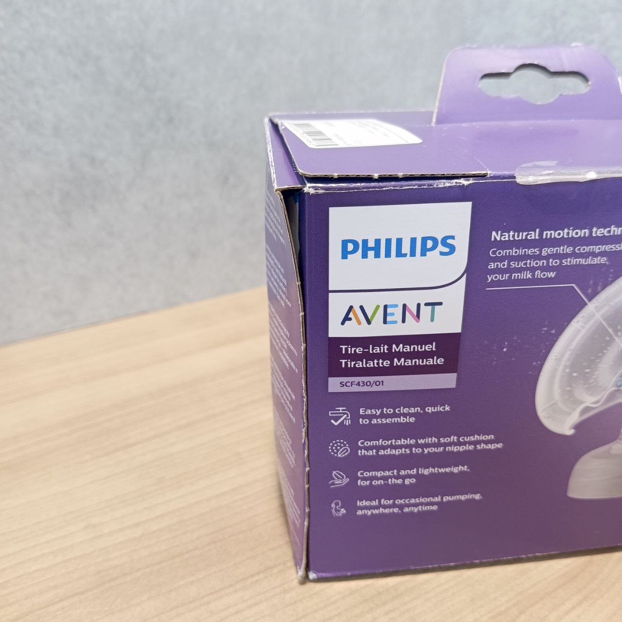 Молокоотсос Philips Avent Manual Breast Pump SCF430/01, белый Фото 4