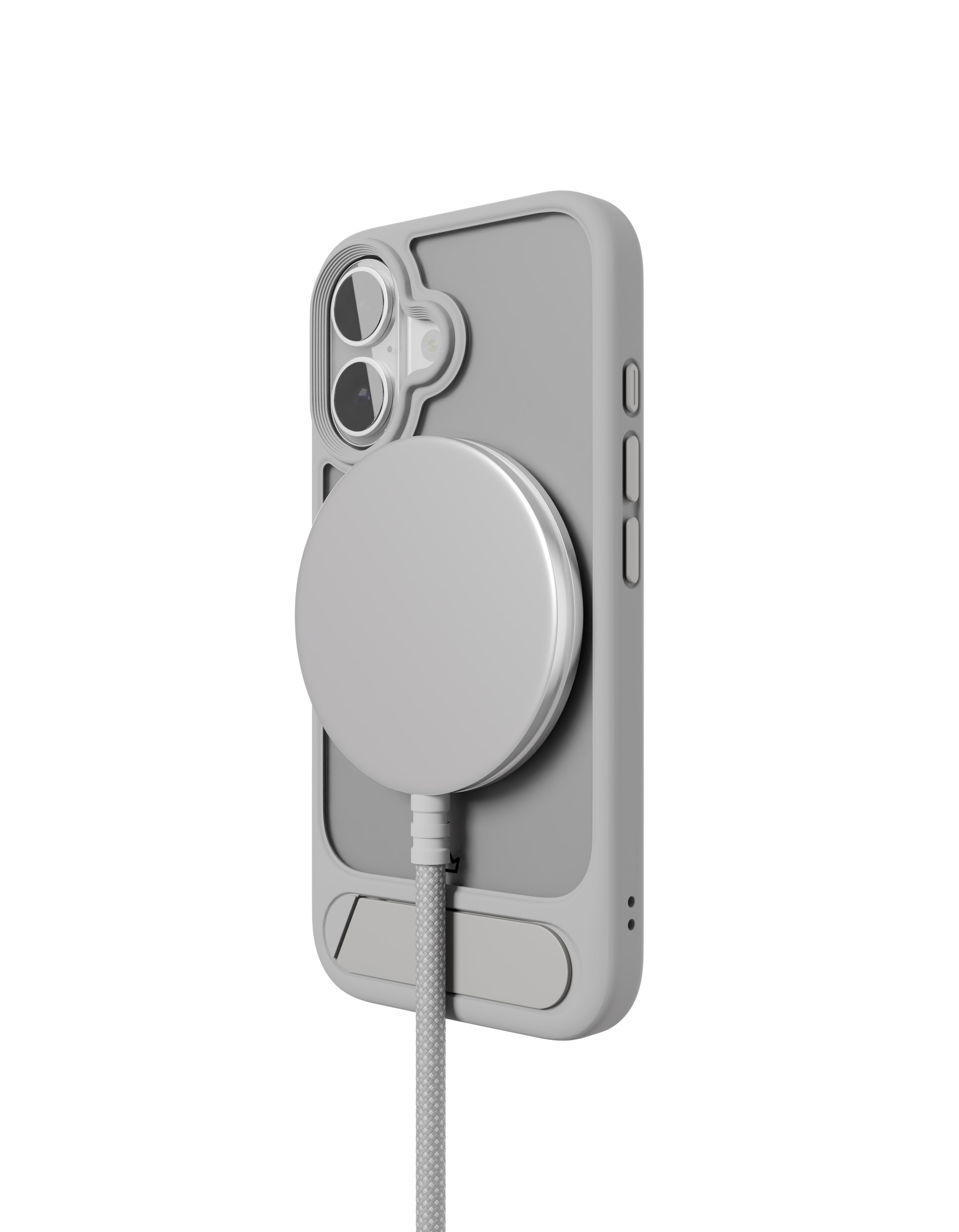 Чехол VLP Reels Case с MagSafe для iPhone 16, серый (10525001) Фото 3
