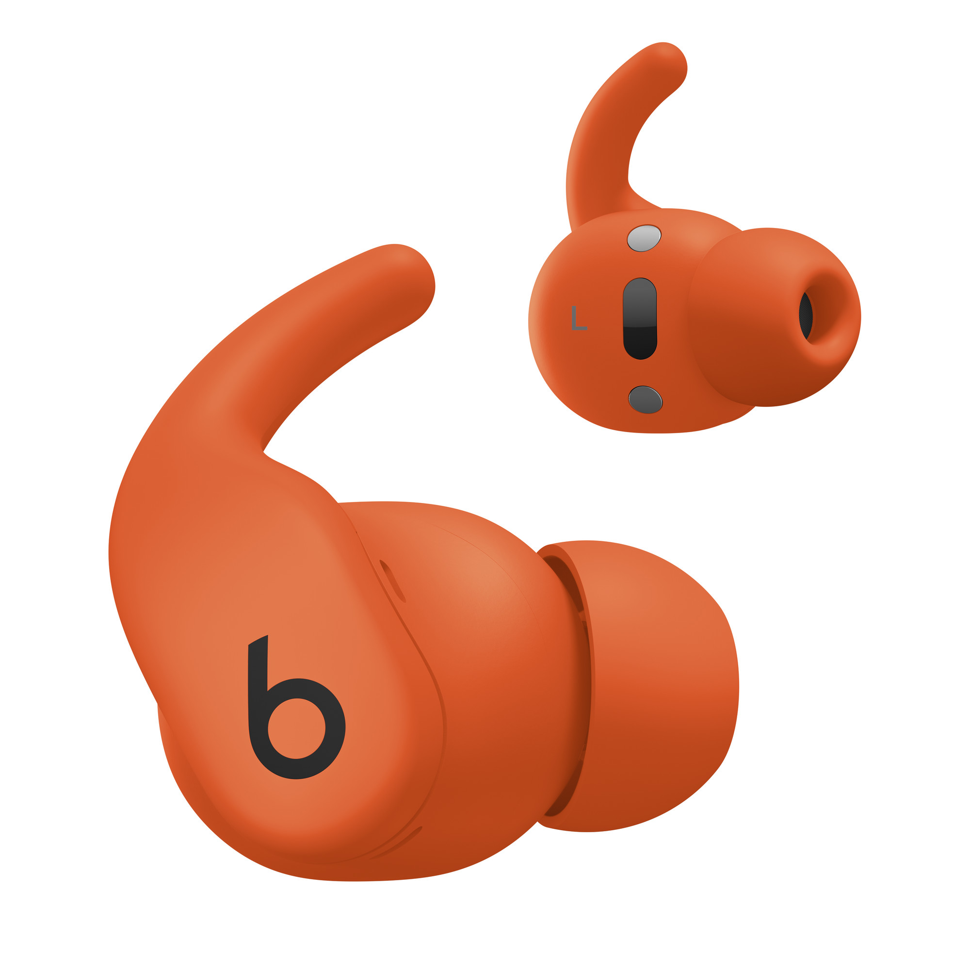 Беспроводные наушники Beats Powerbeats Fit Earbuds, оранжевый (Spark Orange) Фото 2