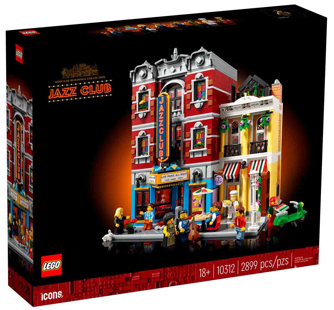 Конструктор LEGO Jazz Club (10312) Фото 0
