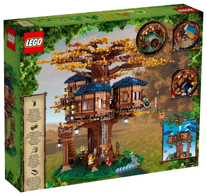 Конструктор LEGO Ideas 21318 Дом на дереве Фото 1
