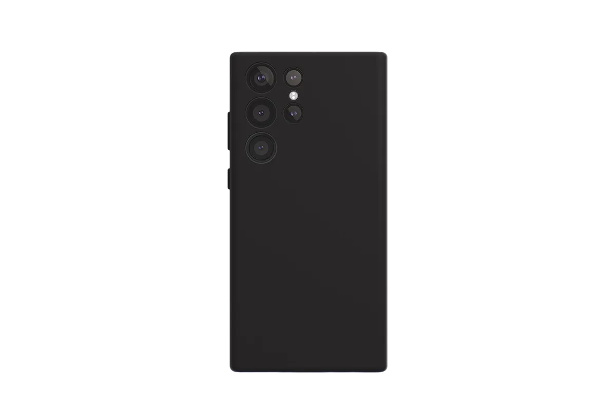 Чехол силиконовый VLP Aster Case для Samsung Galaxy S24 Ultra, черный Фото 2