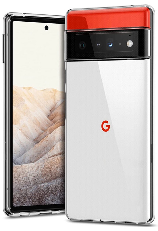 Силиконовый чехол для Pixel 6 Pro, прозрачный Фото 0