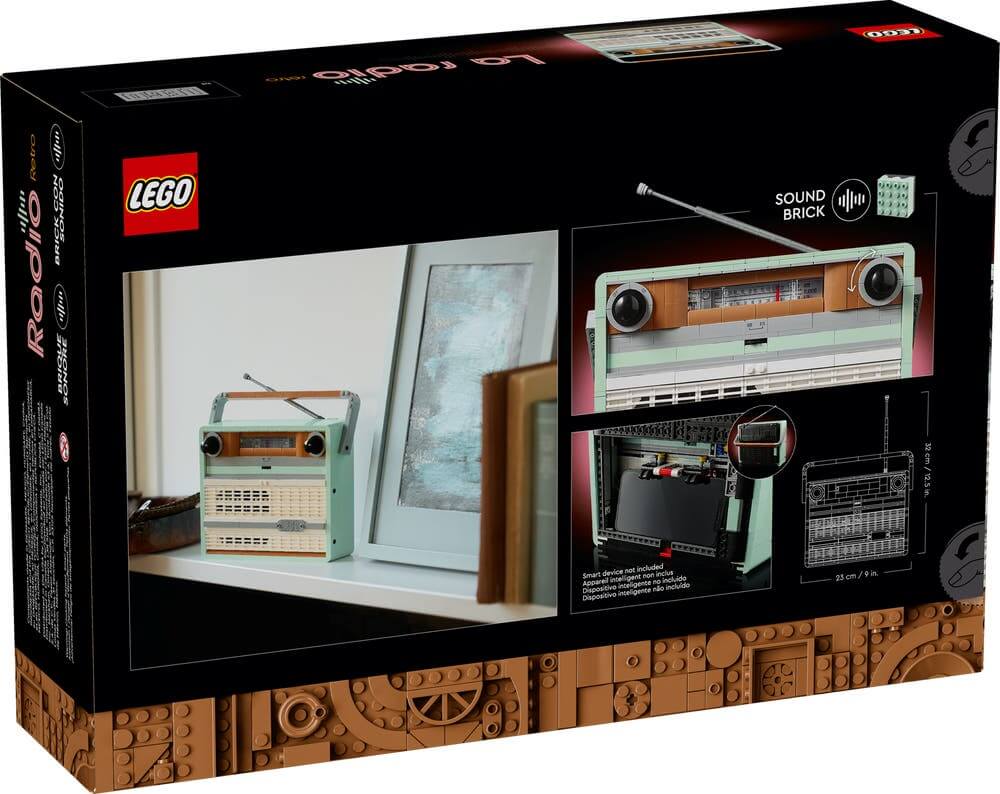 Конструктор LEGO Retro Radio (10334) Фото 1