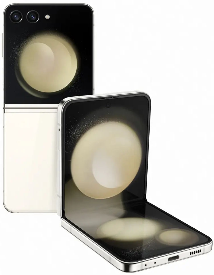 Смартфон Samsung Galaxy Z Flip5 256Гб, бежевый Фото 0