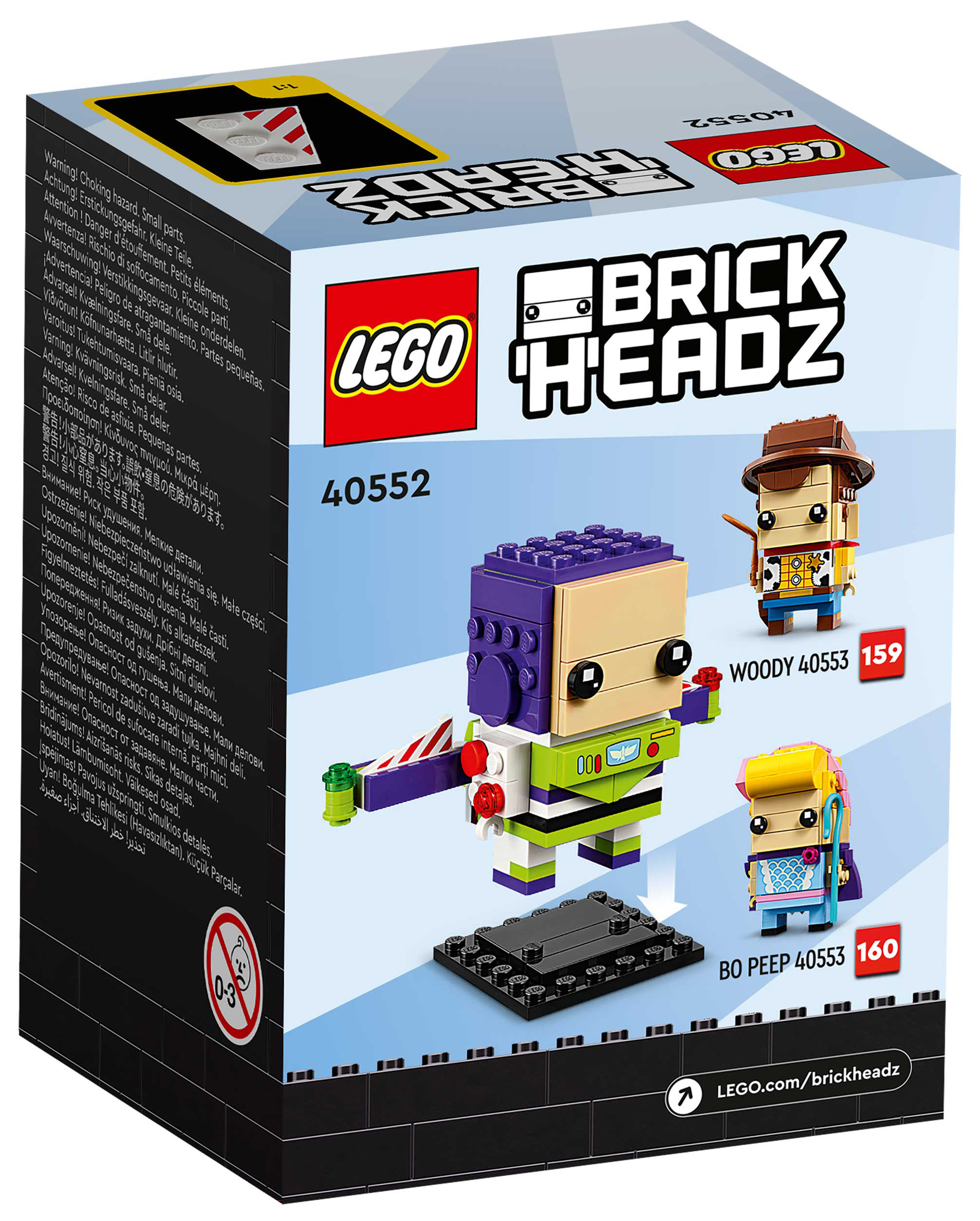 Конструктор LEGO BrickHeadz 40552 Базз Лайтер Фото 4