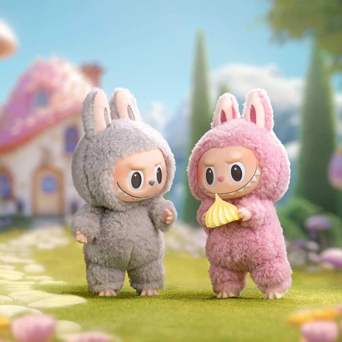 Коллекционная фигурка Labubu The Monsters Exciting Macaron (Pop Mart) Фото 5