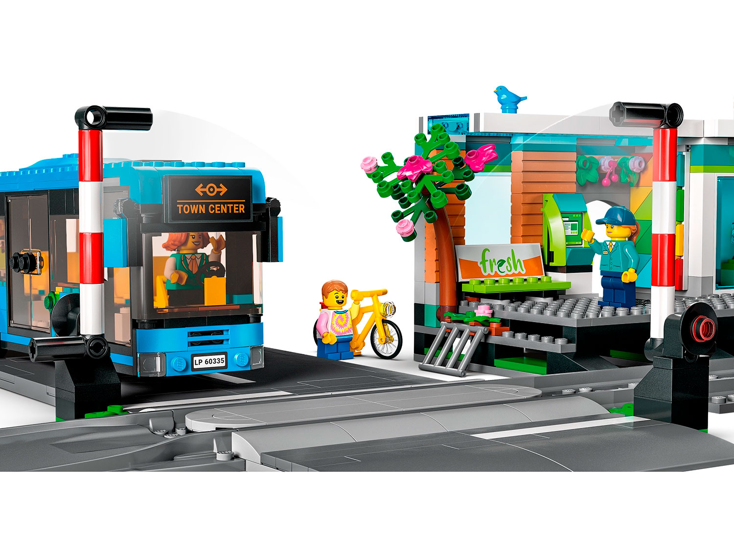 Конструктор LEGO City 60335 Железнодорожная станция Фото 5