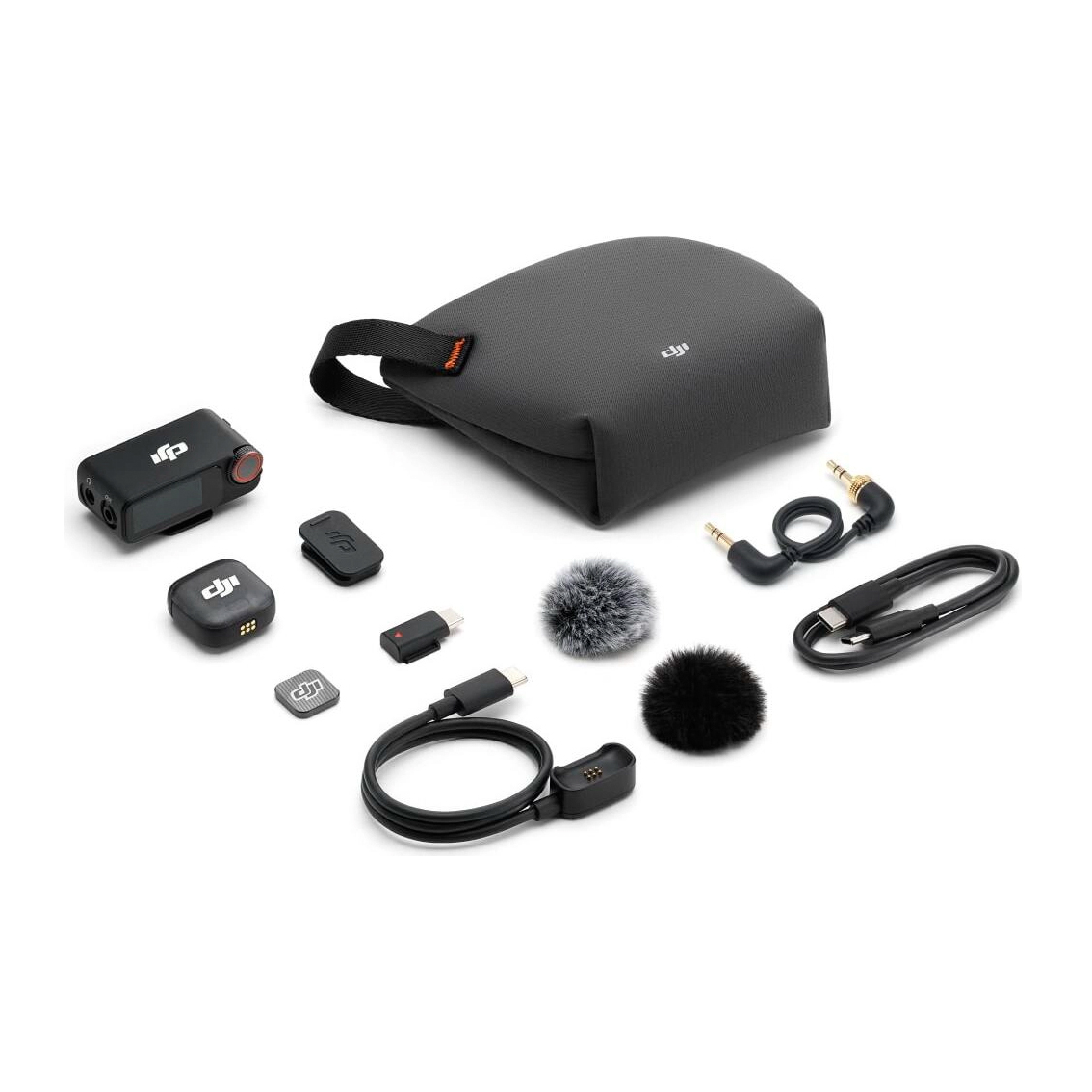 Беспроводной микрофон DJI Mic 3 (1 TX + 1 RX), черный Фото 4