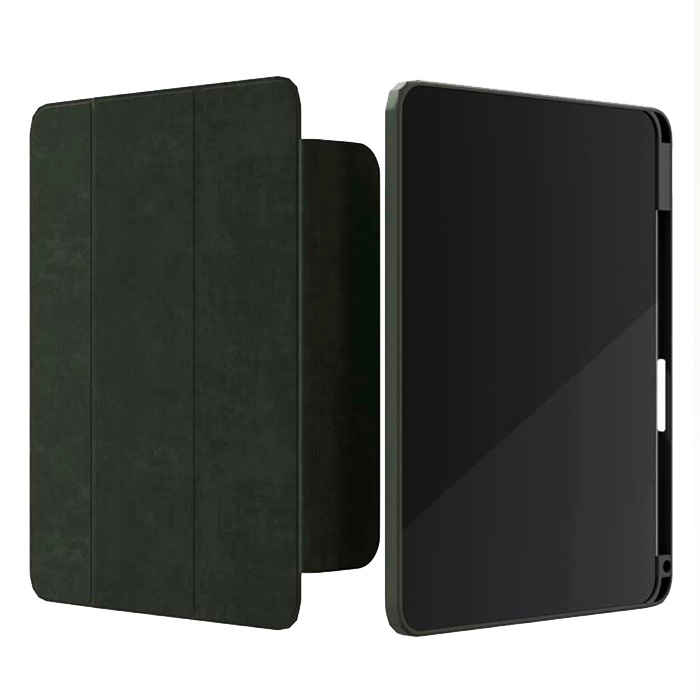 Чехол VLP Split  Folio iPad Air 13 (M2), темно-зеленый Фото 1