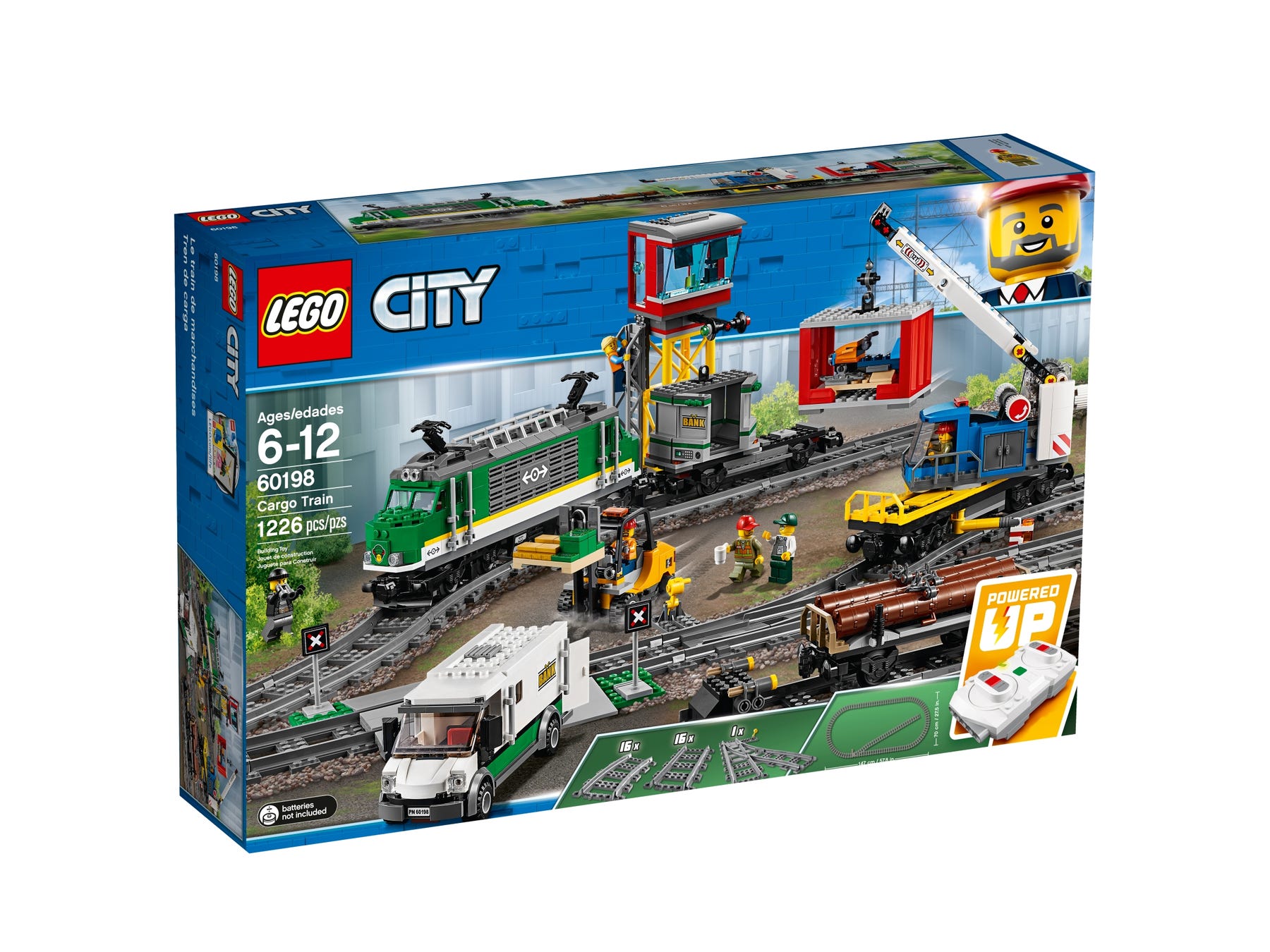 Электромеханический конструктор LEGO City 60198 Грузовой поезд Фото 0