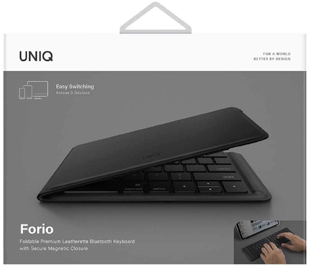Клавиатура Uniq FORIO Foldable Bluettoth Keyboard, черный Фото 2