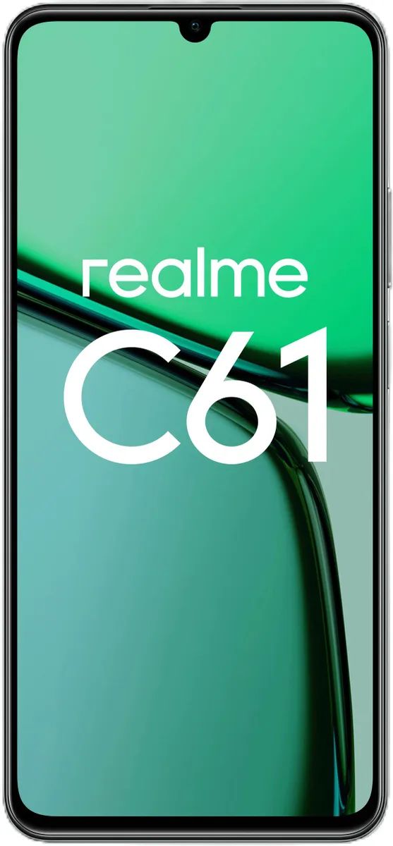 Смартфон realme C61 6/128 Гб, зеленый Фото 1