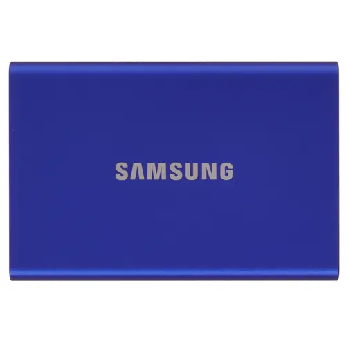 Внешний SSD диск Samsung T7 1ТБ, синий (MU-PC1T0H) Фото 2