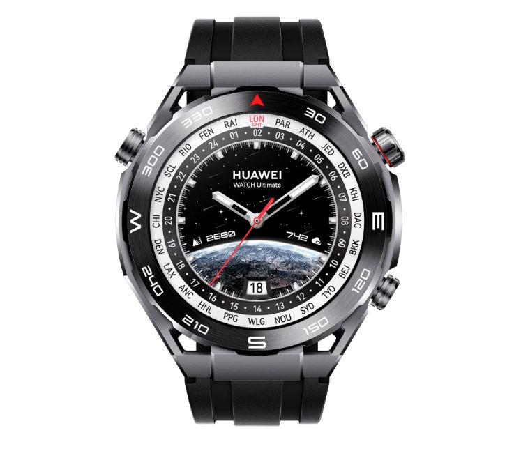 Смарт-часы HUAWEI WATCH Ultimate Black 55020AGP черный Фото 2