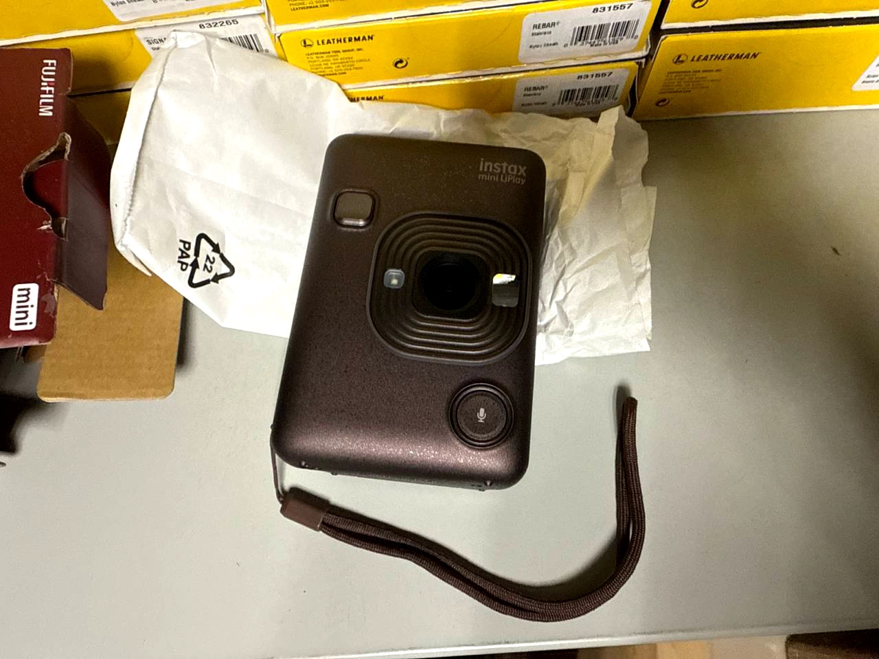 Fujifilm Instax Mini LiPlay, Deep Bronze Фото 2